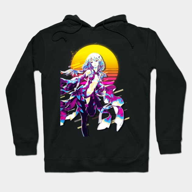 Guilty Crown - Yuzuriha Inori Hoodie by 80sRetro